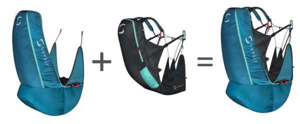 Supair Radical 4 Back Country Harness