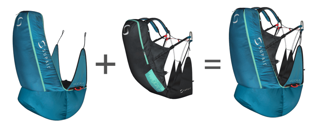 Supair Radical 4 Back Country Harness